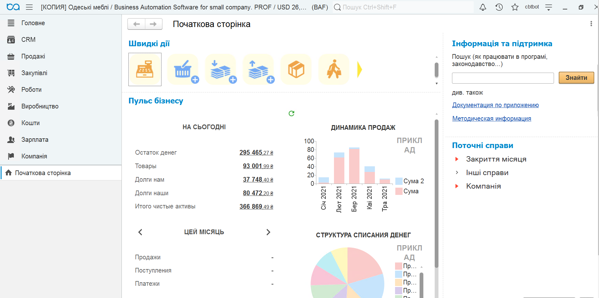 BAS управление предприятием